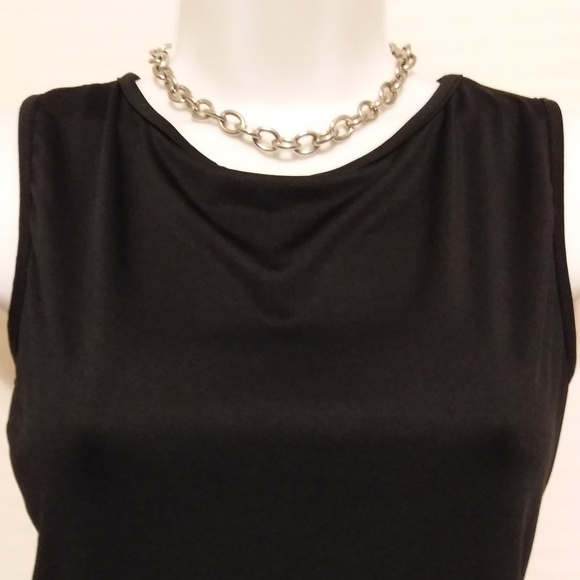 3/$15 CLOSET CLOSING BLACK TANK COCKTAIL DRESS - Picture 2 of 6